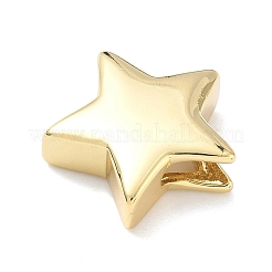 Star Brass Slide Charms&nbsp;LS-KK-P349-18A-G
