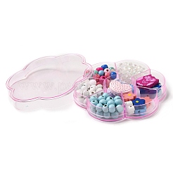 子供の日をテーマにしたメープルウッドのジュエリーセット DIY 作成キット  混合図形  14.5~24.5x14.5~26x5mm  穴：1.8~2mm&nbsp;WOOD-C006-01M