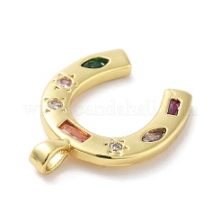 Brass Glass Pendants&nbsp;KK-F877-15G