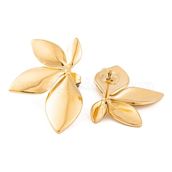 Ion Plating(IP) 304 Stainless Steel Stud Earrings for Women&nbsp;EJEW-L272-034G-04