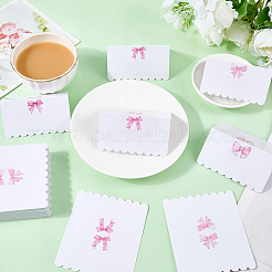 80Pcs 4 Styles Paper Table Place Cards for Party Decorations&nbsp;DIY-CN0003-43