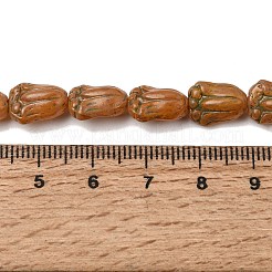 Painted Glass Beads Strands&nbsp;GLAA-Z021-16C
