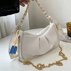 3セット3色の合金製回転留め金  コードエンドと鉄ネジ付き  タッセルペンダントの装飾用  リストレットストラップ作り  ミックスカラー  93mm  1セット/色&nbsp;AJEW-CA0003-45