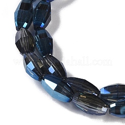 Electroplate Glass Beads Strands&nbsp;GLAA-Q101-03B-FR02