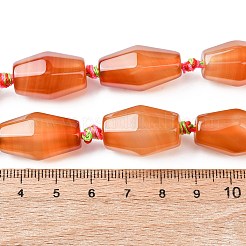 Natural Red Agate Beads Strands&nbsp;G-P605-K01-01A