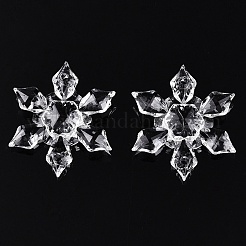 Transparent Acrylic Connector Charms&nbsp;TACR-T028-03B