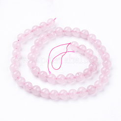 Natural White Jade Bead Strands&nbsp;X-G-R165-8mm-22