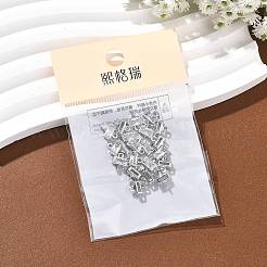SHEGRACE Brass Pave Cubic Zirconia Rectangle Connector Charms&nbsp;XGRQ2O062-438A-P