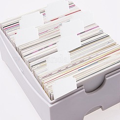 8Pcs Rectangle Imitation Leather Playing Board Game Card Separator&nbsp;AJEW-CP0010-42A