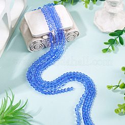 4 Strands 4 Styles Transparent Glass Beads Strands&nbsp;EGLA-TADJ0001-01