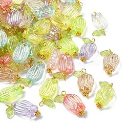 200Pcs Transparent ABS Plastic Pendants&nbsp;PALLOY-CJ00120