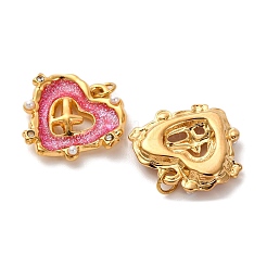 304 Stainless Steel Enamel Pendants&nbsp;STAS-U061-21G-02
