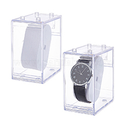PS Plastic Single Watch Display Cases&nbsp;CON-WH0095-144A