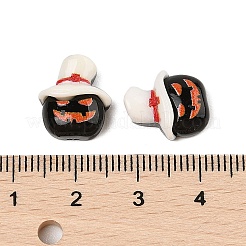 ハロウィンのテーマ不透明樹脂カボション  カボチャ  13x11.5x6mm&nbsp;CRES-M037-07A-02