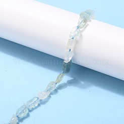 Rough Raw Natural Aquamarine Beads Strands&nbsp;G-G010-17