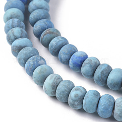 Natural Map Stone Beads Strands&nbsp;G-F668-11-A02