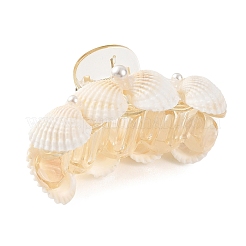 Bowknot Shape Natural White Shell Claw Hair Clips&nbsp;PHAR-TA000007