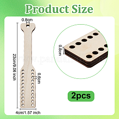 Wood Warping Paddle for Weaving&nbsp;TOOL-WH0518-63