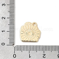 Christmas Theme Rack Plating Alloy Enamel Charms&nbsp;X-PALLOY-O109-29LG