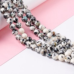 Assembled Synthetic Gemstone Beads Strands&nbsp;G-K317-A01