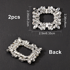 2Pcs Alloy Shoe Buckle Clips&nbsp;FIND-GF0002-79