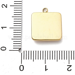 PVD Vacuum Plating 304 Stainless Steel Rhinestone Pendants&nbsp;STAS-S163-32G