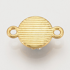 Alloy Rhinestone Links connectors&nbsp;ALRI-S170-25G