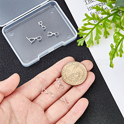 6Pcs 3 Style 925 Sterling Silver Pendant Bails&nbsp;STER-PH0002-19