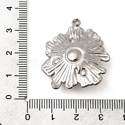 304 Stainless Steel Glass Pendants&nbsp;STAS-Z149-04P-01