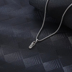 Non-Tarnish 304 Stainless Steel Pendant Necklaces for Women&nbsp;GL4256-1