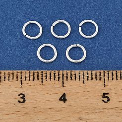 Brass Open Jump Rings&nbsp;KK-H258-03D-S