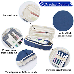 1Pc Canvas Pen Bag for Student&nbsp;FIND-GF0008-05D