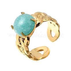 304 Stainless Steel Cuff Open Rings&nbsp;RJEW-D352-02G-02