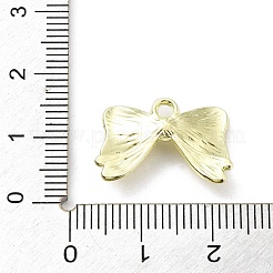 合金ラインストーンペンダント  ちょう結びのチャーム  ゴールドカラー  13.5x19.5x3mm  穴：2mm&nbsp;PALLOY-P301-02G