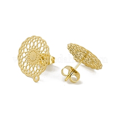 304 Stainless Steel Stud Earrings Finding&nbsp;LS-STAS-C061-11G