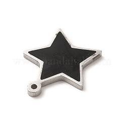 304 Stainless Steel Enamel Charms&nbsp;STAS-A078-09P