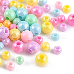 Opaque Acrylic Beads&nbsp;SACR-YW0001-33