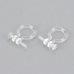 Plastic Clip-on Earring Findings&nbsp;KY-S155-05