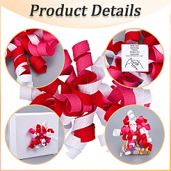 8Pcs Polyester Ribbon Bows&nbsp;DJEW-SP0001-05A
