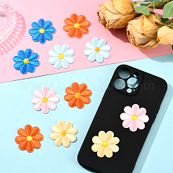 50Pcs 5 Colors Computerized Embroidery Cloth Iron on/Sew on Patches&nbsp;PATC-CY0001-17A