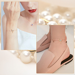 50Pcs Alloy Jet and Crystal Rhinestone Connector Charms&nbsp;FIND-DC0002-57