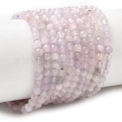 Natural Kunzite Beads Strands&nbsp;G-G343-B03-3mm