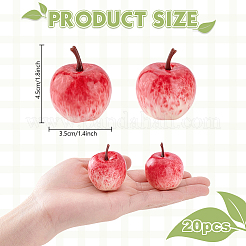 Foam Fruit Display Decoration&nbsp;DJEW-PH0001-67A
