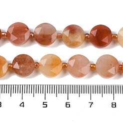 Natural Golden Silk Jade Beads Strands&nbsp;G-C116-A68-01