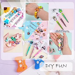 10Pcs 5 Styles Cattle Food Grade Eco-Friendly Silicone Beads&nbsp;SIL-SZ0001-69