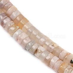 Natural Cherry Blossom Agate Beads Strands&nbsp;G-U029-C01