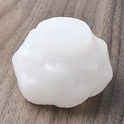 Diyのシリコーンキャンドル型  蓮/花  ホワイト  69x64x46mm&nbsp;SIMO-Z007-02