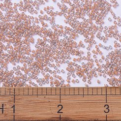 MIYUKIデリカビーズ  シリンダー  日本製シードビーズ  11/0  （db2042)蓄光海のサンゴ  1.3x1.6mm  穴：0.8mm  約2000個/10g&nbsp;X-SEED-J020-DB2042
