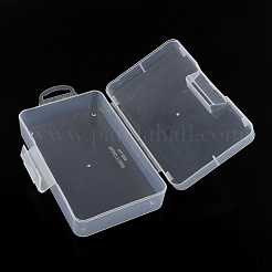 長方形のプラスチックビーズ保存容器  透明  16x9x4cm&nbsp;CON-Q023-25
