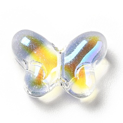 Transparent Baking Paint Glass Beads&nbsp;GLAA-F115-01E